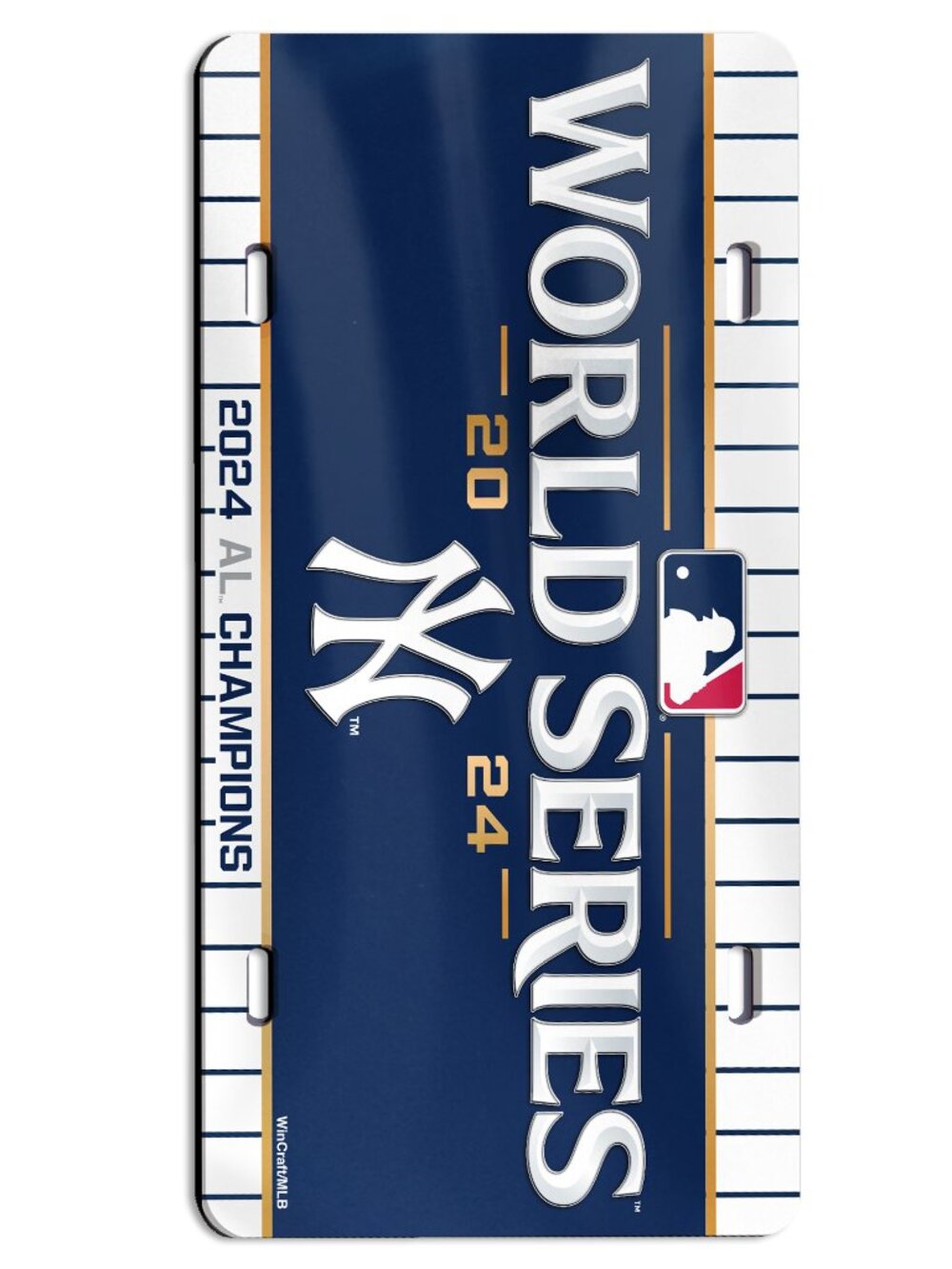 New York Yankees WinCraft 2024 American League Champions Laser-Cut Acrylic plat